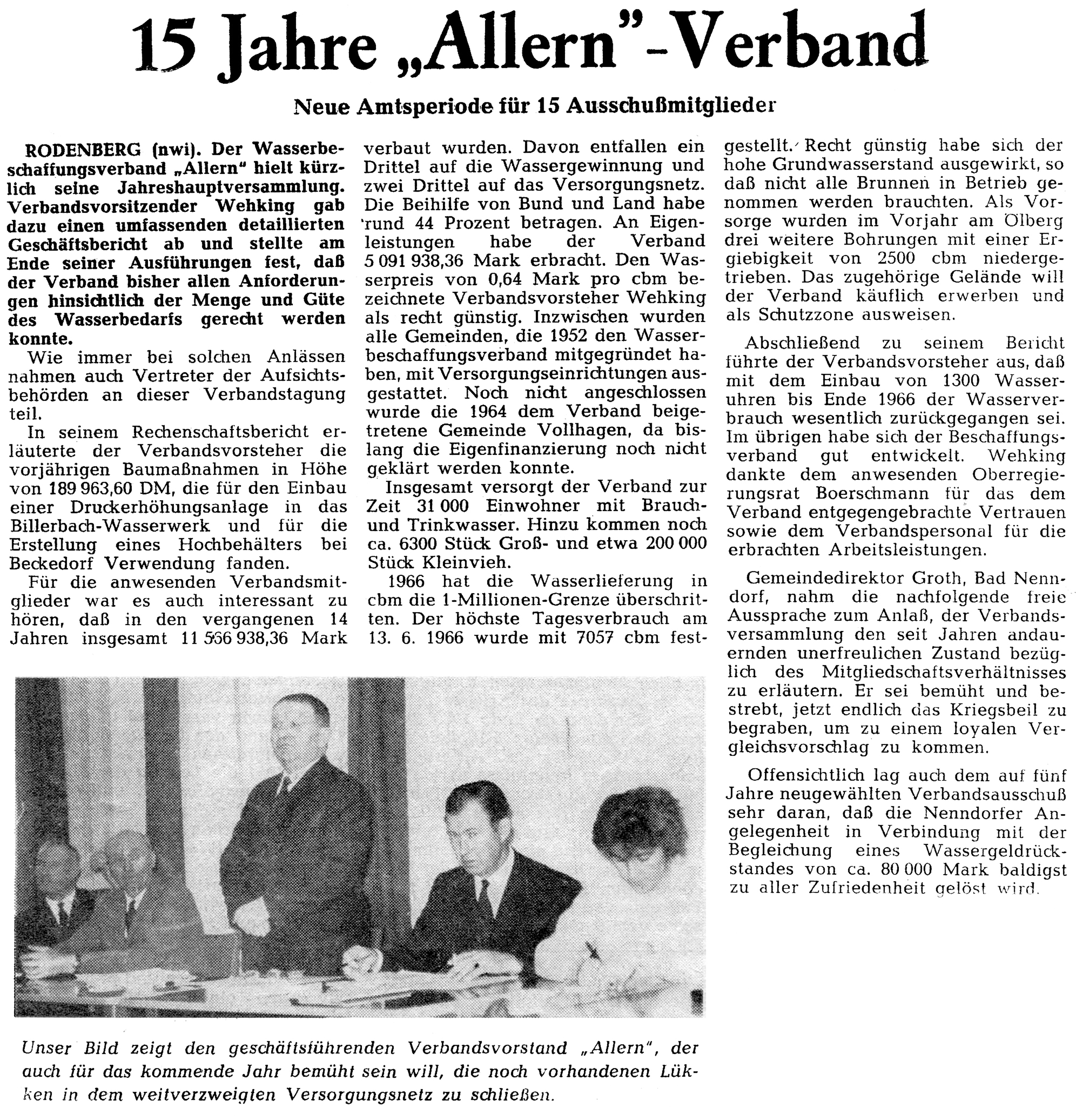 Zeitungsartikel-15-Jahre-Allernverband.